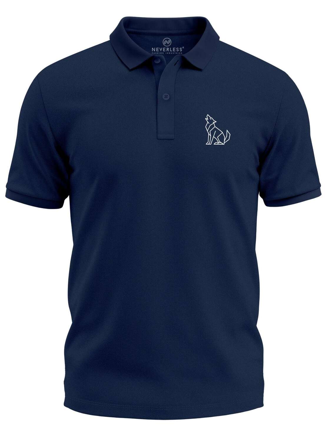 Neverless Футболка 'Polygon Wolf Sit' в цвете Navy
Neverless Футболка 'Polygon Wolf Sit' в цвете Navy