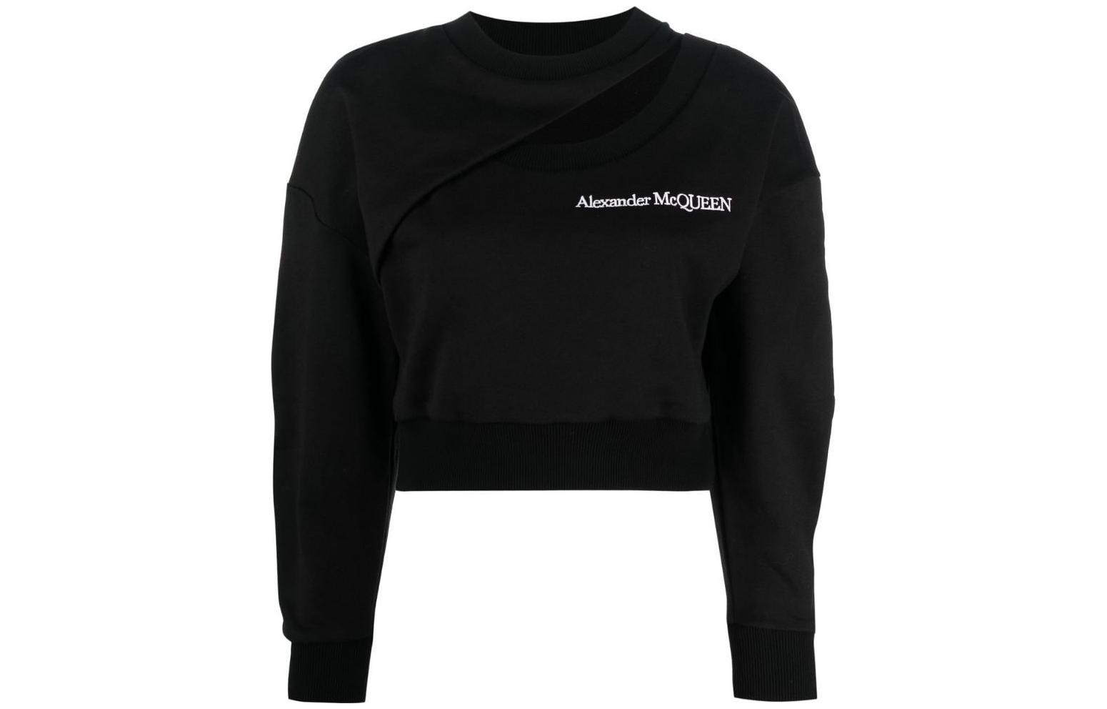 Свитер женский черный Alexander McQueen 
Свитер женский черный Alexander McQueen