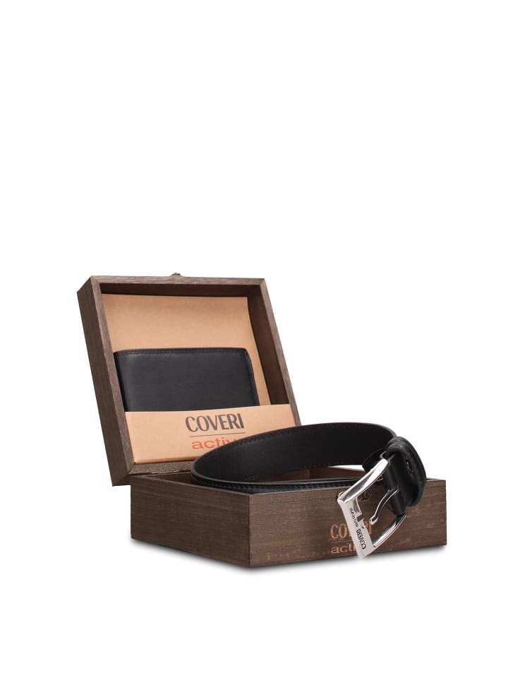 Enrico Coveri Кошелек и пояс, черные
Enrico Coveri Кошелек и пояс, черные