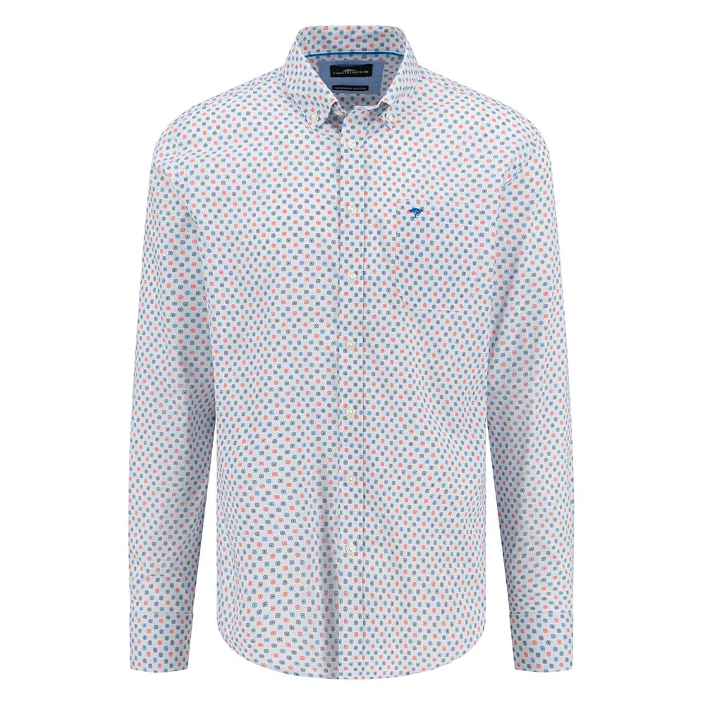 Рубашка Fynch Hatton Colorful Combi Prints, синий
Рубашка Fynch Hatton Colorful Combi Prints, синий