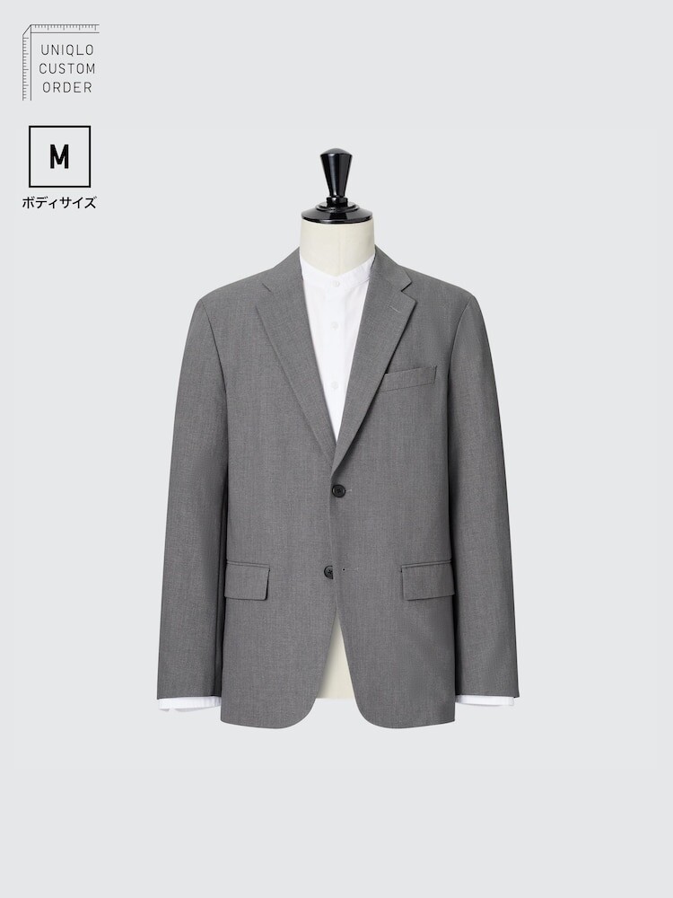 Пиджак Uniqlo, светло-серый
Пиджак Uniqlo, светло-серый