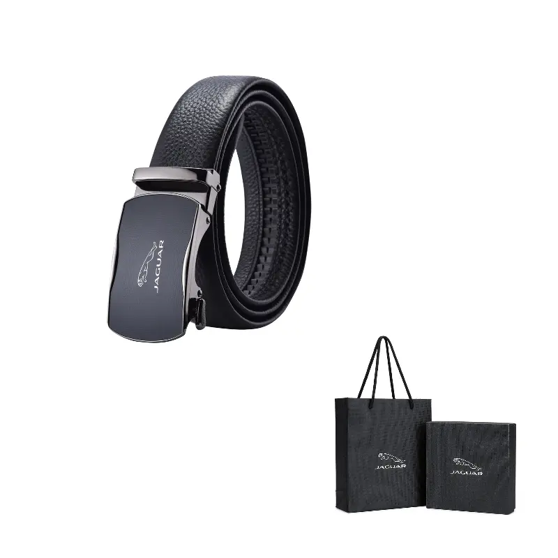 JAGUAR Качественный мужской кожаный ремень с автоматической пряжкой 3.5 см, Black
JAGUAR Качественный мужской кожаный ремень с автоматической пряжкой 3.5 см, Black