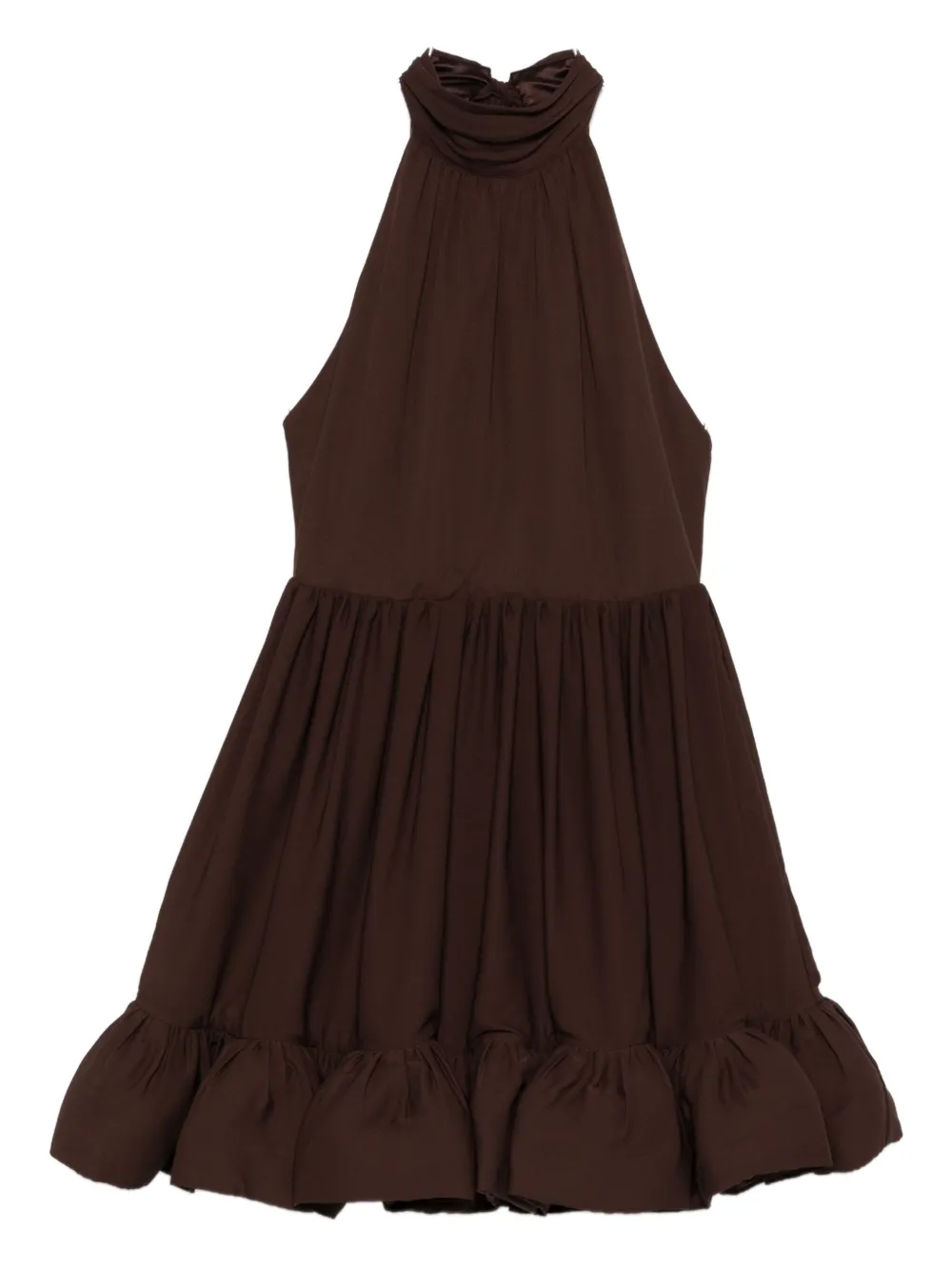 Платье с высоким воротником и оборками MALINA, коричневый
Платье с высоким воротником и оборками MALINA, коричневый