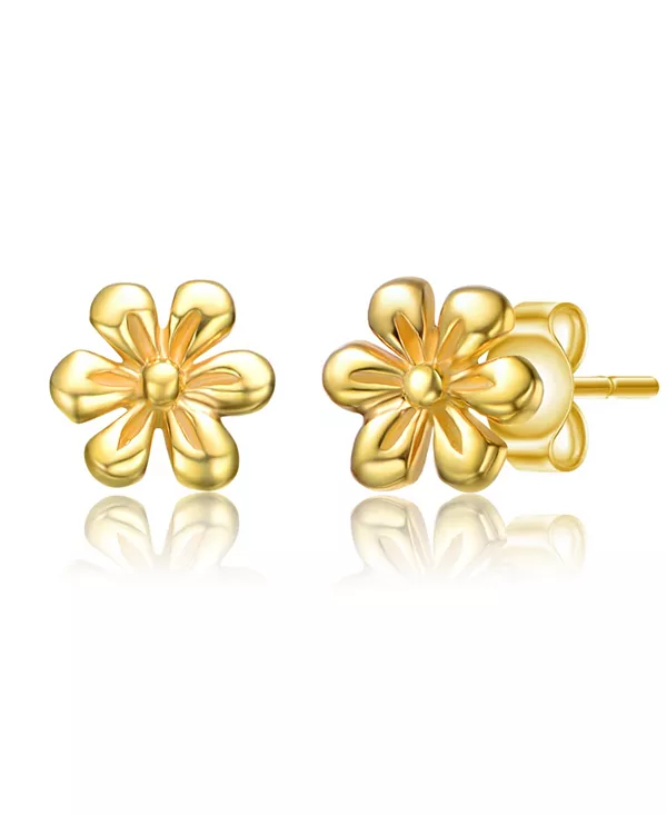 Серьги-Гвоздики в виде цветка маргаритки из стерлингового серебра 14 карат с позолотой Gigigirl, gold
Серьги-Гвоздики в виде цветка маргаритки из стерлингового серебра 14 карат с позолотой Gigigirl, gold