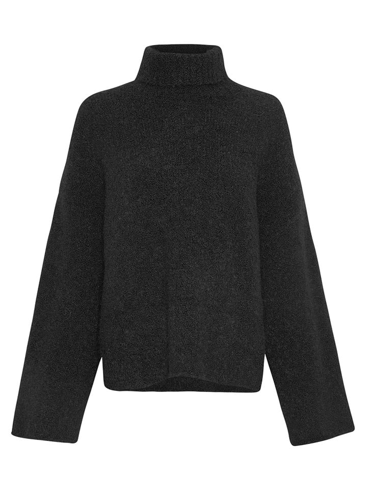 MOSS COPENHAGEN Черный свитер с высоким воротником "Эрика"
MOSS COPENHAGEN Черный свитер с высоким воротником "Эрика"