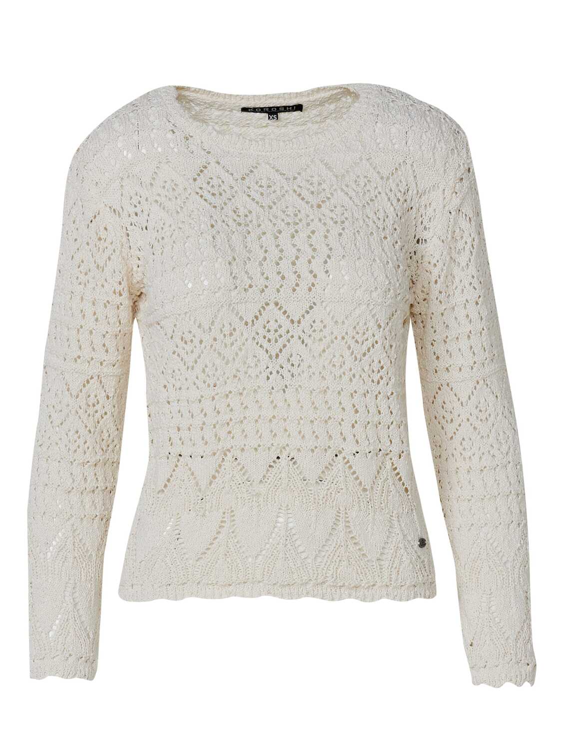 KOROSHI Свитер в цвете Off White
KOROSHI Свитер в цвете Off White