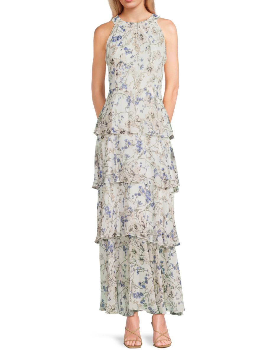 Платье макси с многоярусным вырезом на шее Tommy Hilfiger, цвет Ivory Multi
Платье макси с многоярусным вырезом на шее Tommy Hilfiger, цвет Ivory Multi