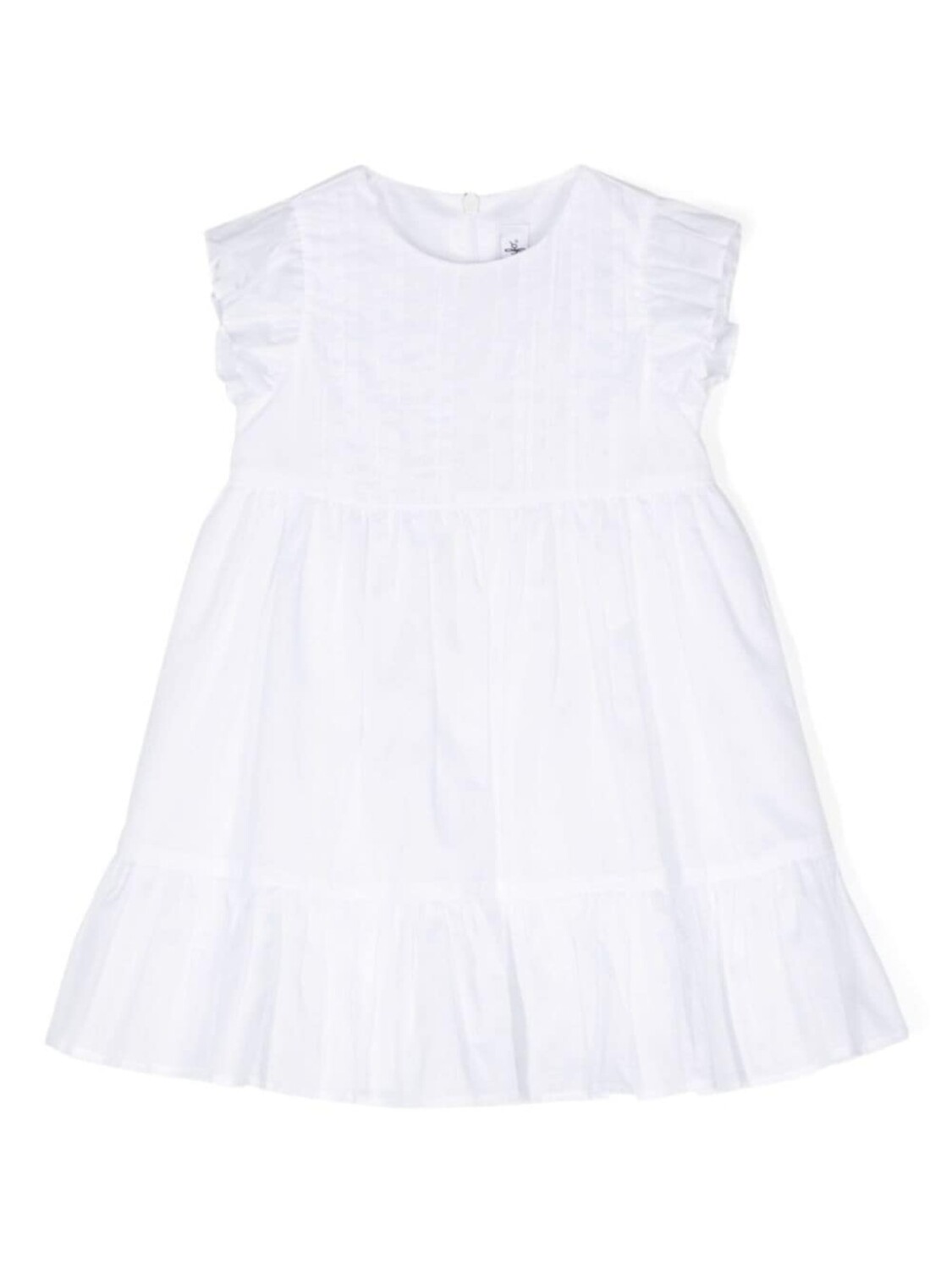 Il Gufo расклешенное платье, белый 
Il Gufo расклешенное платье, белый