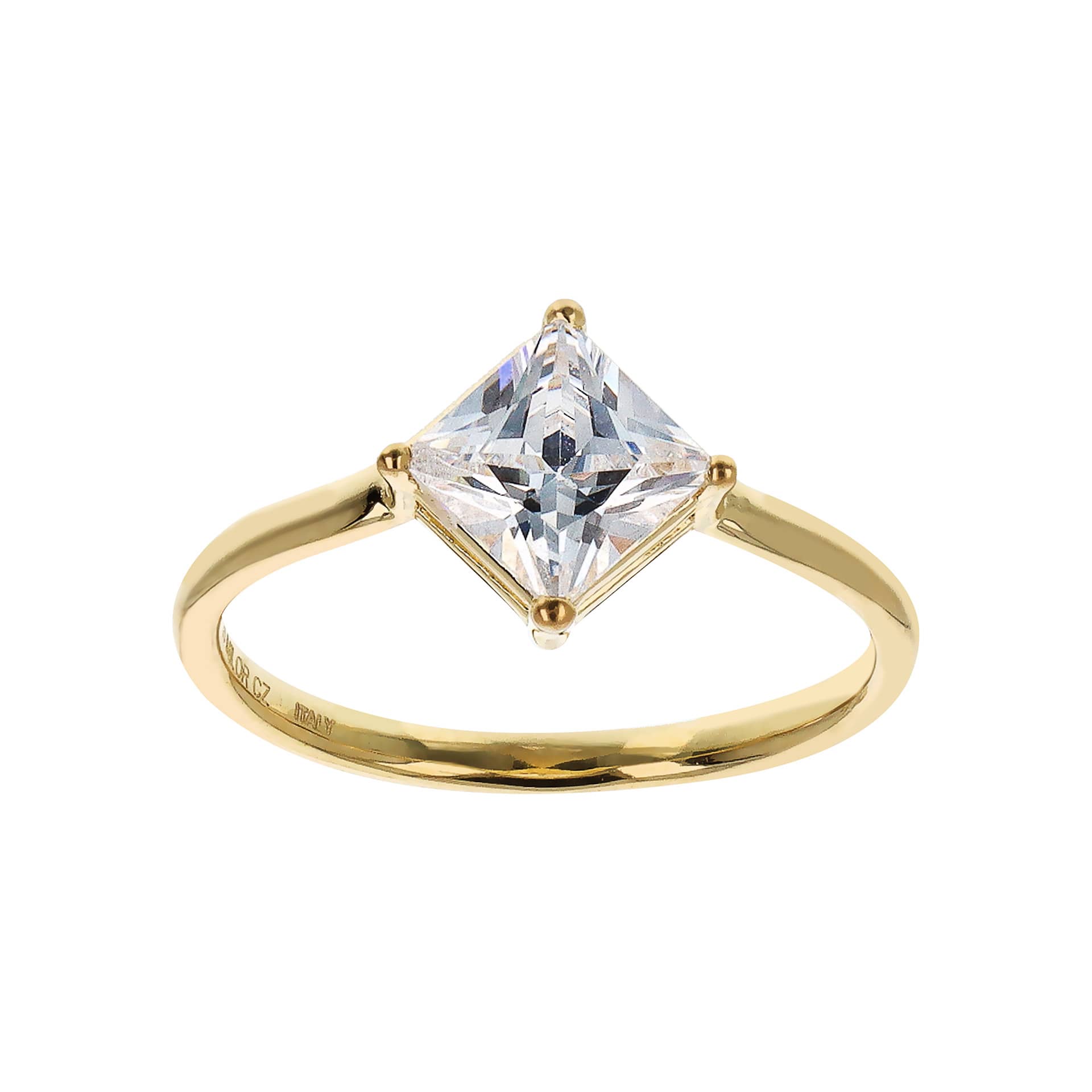 Кольцо-солитер Autentica с бриллиантом принцессной огранки 1,15 карата Autentica, желтый
Кольцо-солитер Autentica с бриллиантом принцессной огранки 1,15 карата Autentica, желтый