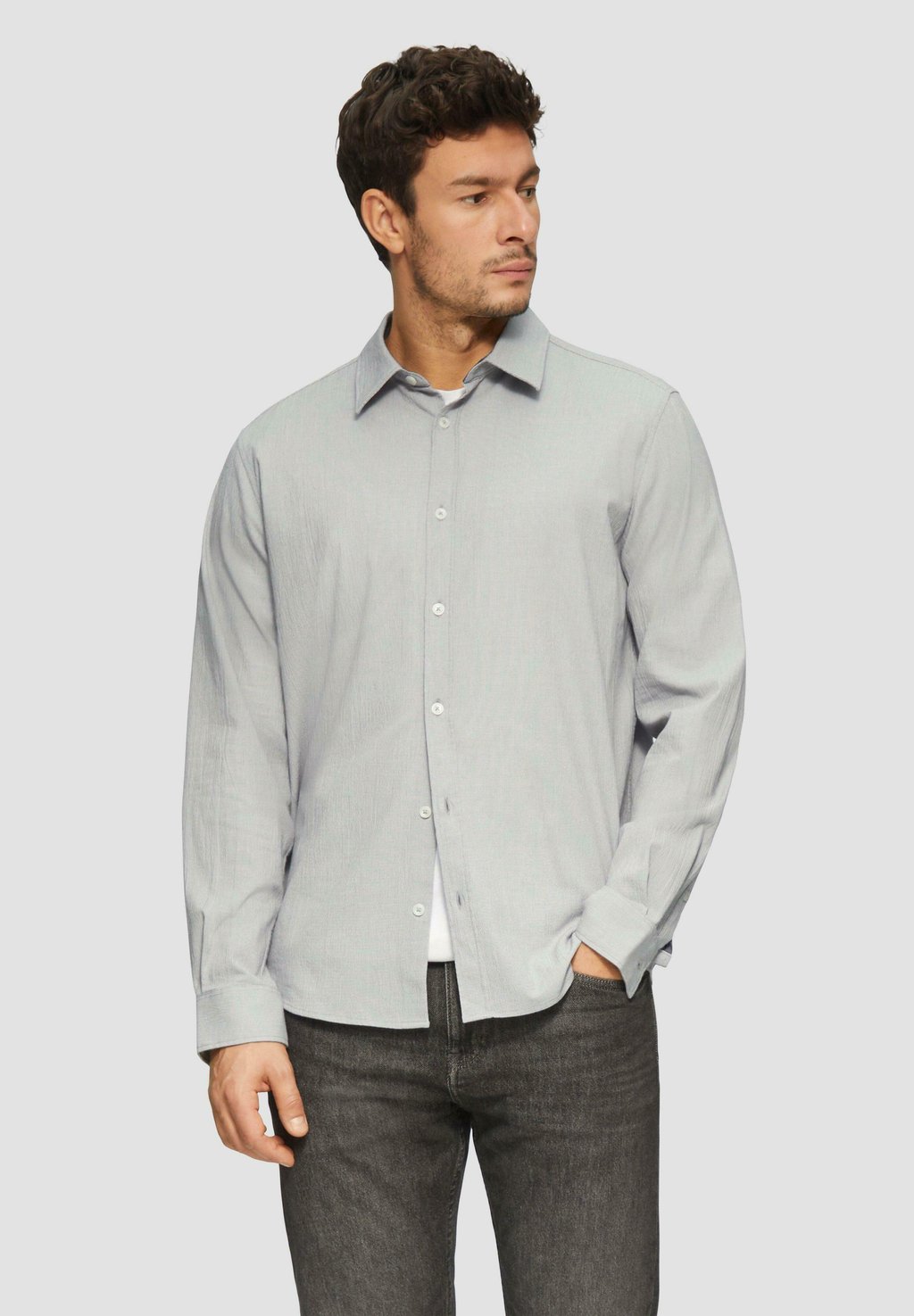 Рубашка KARIERTES AUS SEERSUCKER s.Oliver, белый
Рубашка KARIERTES AUS SEERSUCKER s.Oliver, белый