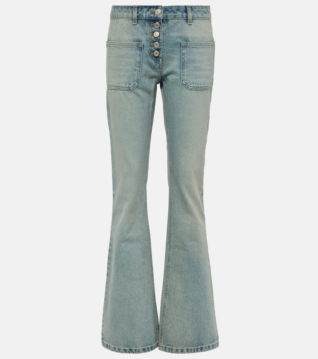 Джинсы с заниженной талией Courrèges, синий
Джинсы с заниженной талией Courrèges, синий