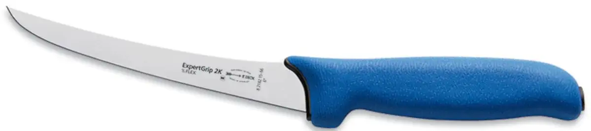 Нож для обвалки F. DICK "Expert Grip", (1 шт.), полугибкий, 15 см Длина лезвия 15 см., синий
Нож для обвалки F. DICK "Expert Grip", (1 шт.), полугибкий, 15 см Длина лезвия 15 см., синий