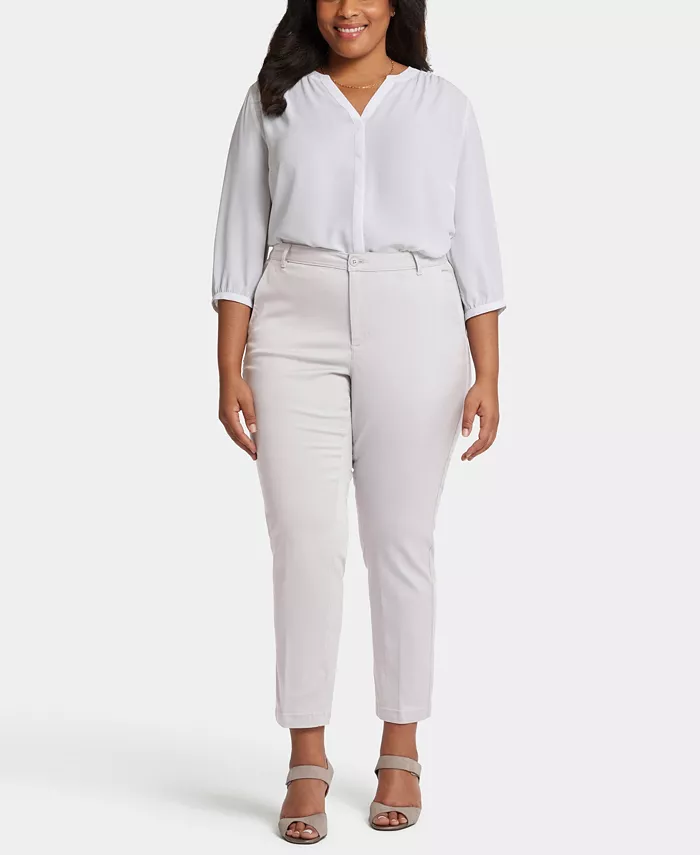 Узкие брюки Sadie больших размеров NYDJ, серый
Узкие брюки Sadie больших размеров NYDJ, серый