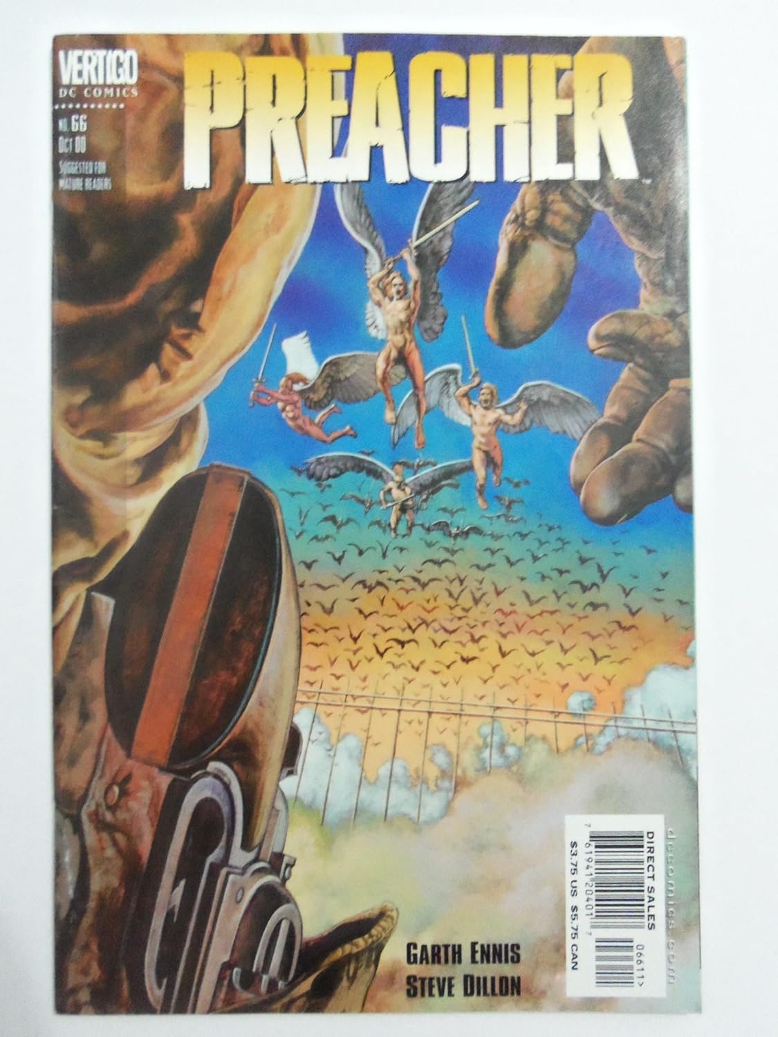 Preacher #66 Comic Book by DC Vertigo Comics 2000 (Volume 1) (Vertigo)
Preacher #66 Comic Book by DC Vertigo Comics 2000 (Volume 1) (Vertigo)