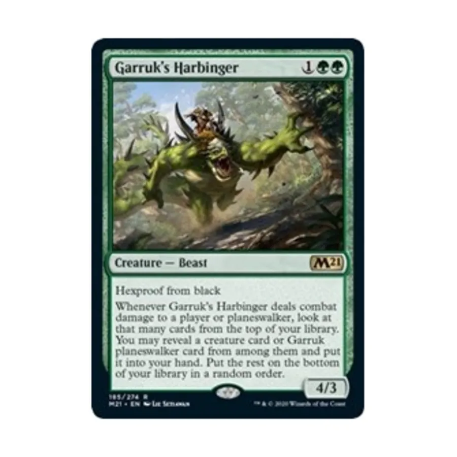 CCG Предвестник Гаррука (клавиша R), MTG - Core Set 2021
CCG Предвестник Гаррука (клавиша R), MTG - Core Set 2021