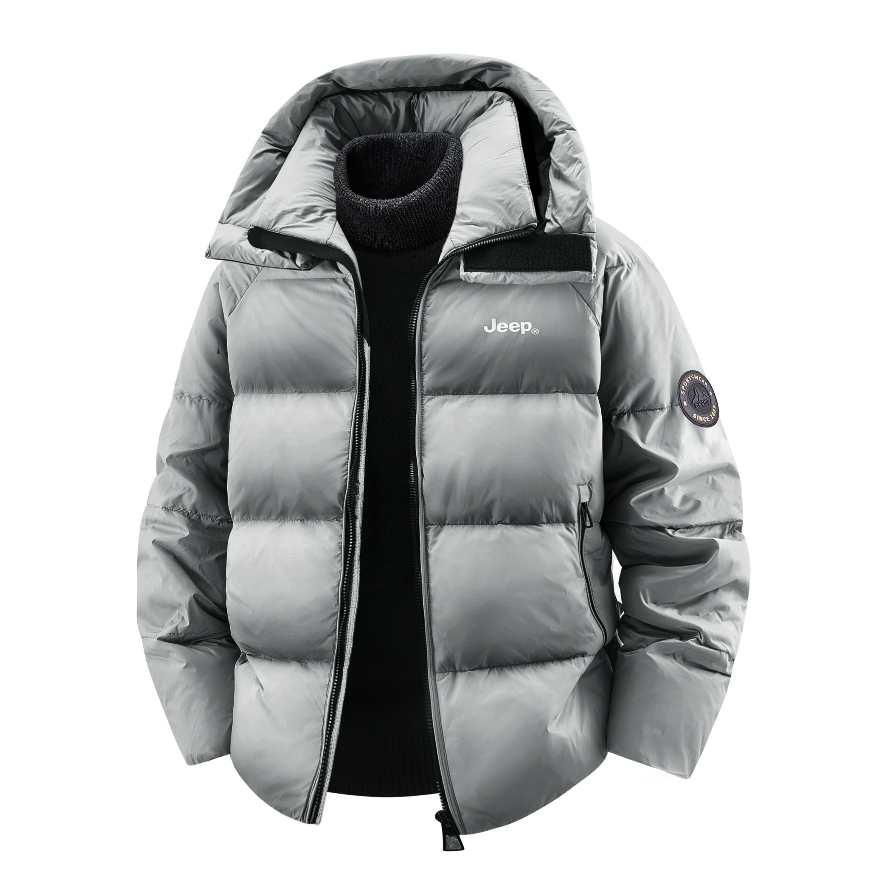 Пуховик Classic Collection для мужчин Jeep, серый
Пуховик Classic Collection для мужчин Jeep, серый