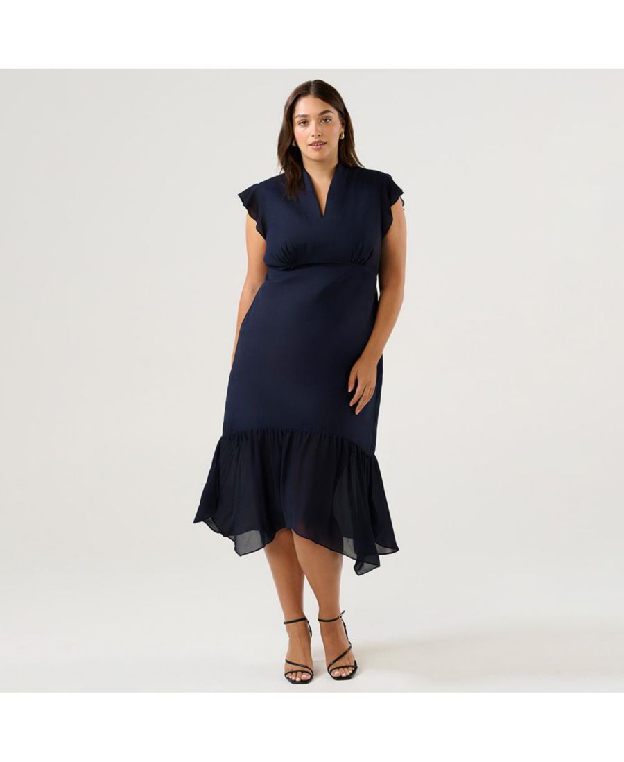 Платье-миди Dune Dancer больших размеров ESTELLE, Navy
Платье-миди Dune Dancer больших размеров ESTELLE, Navy