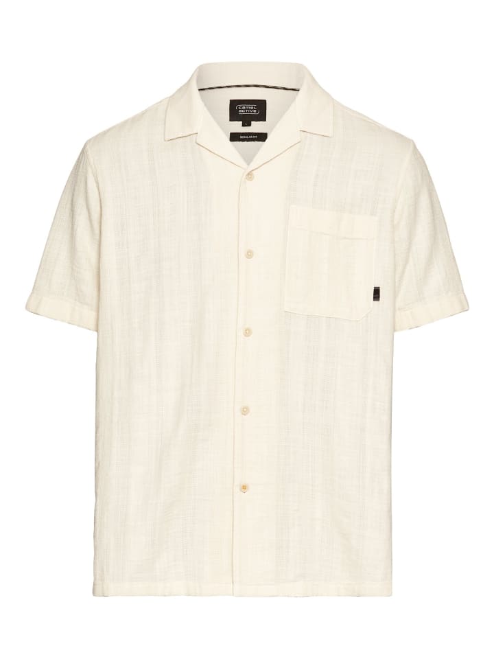 Рубашка Camel Active, бежевый 
Рубашка Camel Active, бежевый