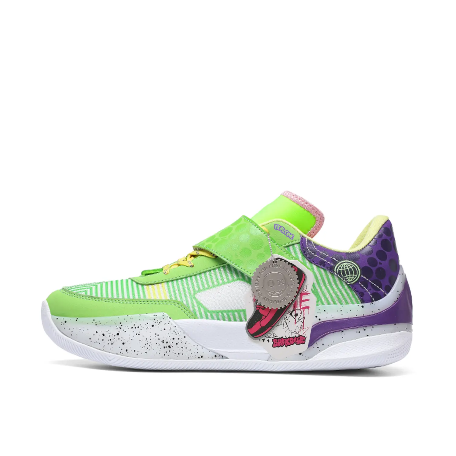 BURCOME Кроссовки баскетбольные низкие унисекс с амортизацией, устойчивые к истиранию, дышащие Light-Year Green, цвет Light-Year Green
BURCOME Кроссовки баскетбольные низкие унисекс с амортизацией, устойчивые к истиранию, дышащие Light-Year Green, цвет Light-Year Green