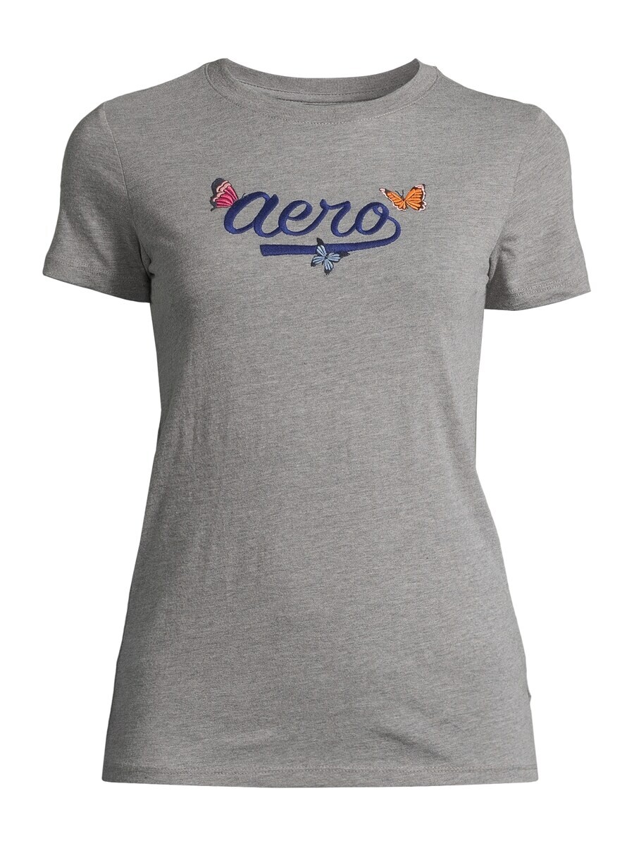 Футболка AÉROPOSTALE, пятнистый серый
Футболка AÉROPOSTALE, пятнистый серый