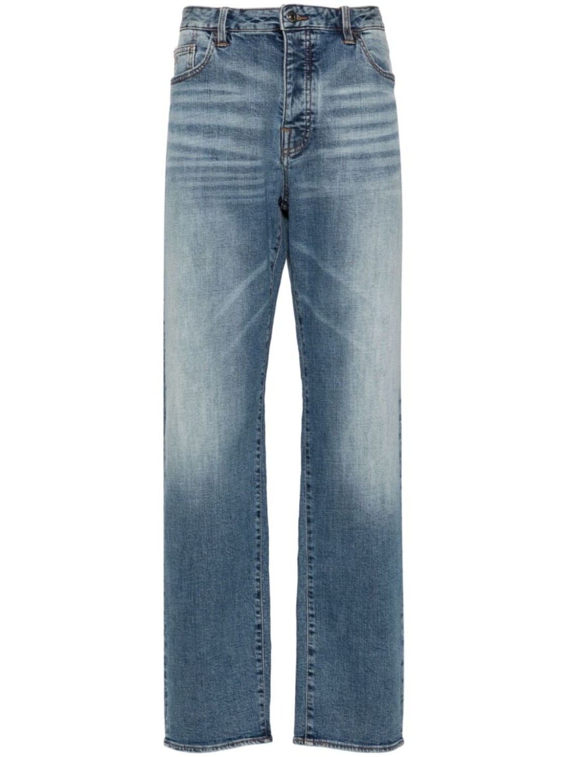 Armani Exchange прямые джинсы с вышитым логотипом, синий
Armani Exchange прямые джинсы с вышитым логотипом, синий