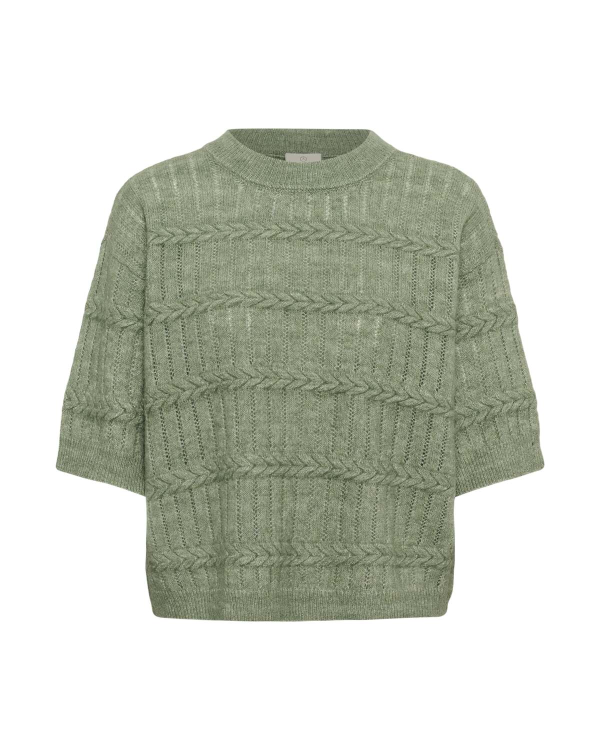 Kaffe Свитер 'KAMonia' в крапчатом зеленом цвете
Kaffe Свитер 'KAMonia' в крапчатом зеленом цвете