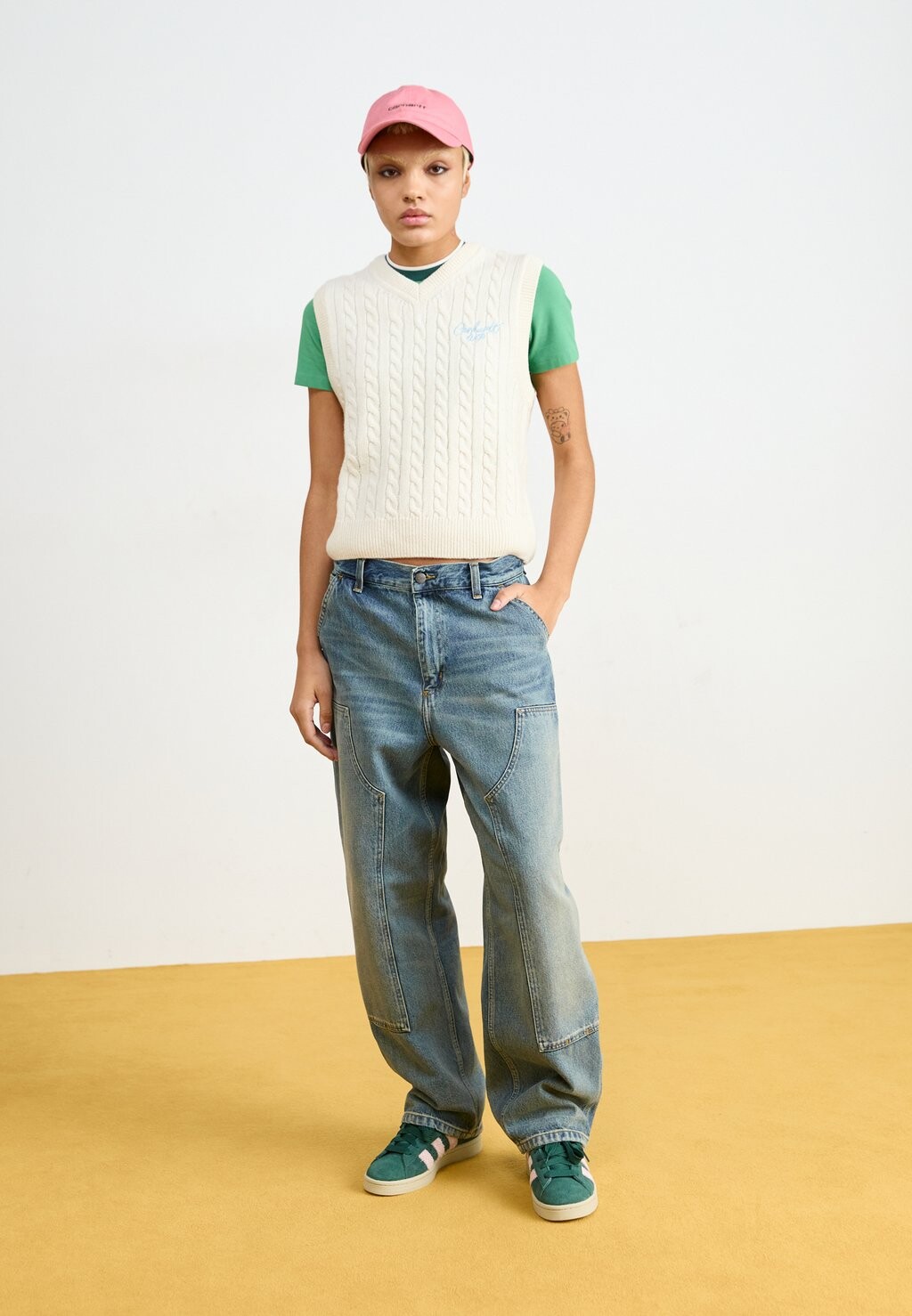 Джинсы свободного кроя BRANDON DOUBLE KNEE PANT SMITH Carhartt WIP, светло-голубой деним
Джинсы свободного кроя BRANDON DOUBLE KNEE PANT SMITH Carhartt WIP, светло-голубой деним