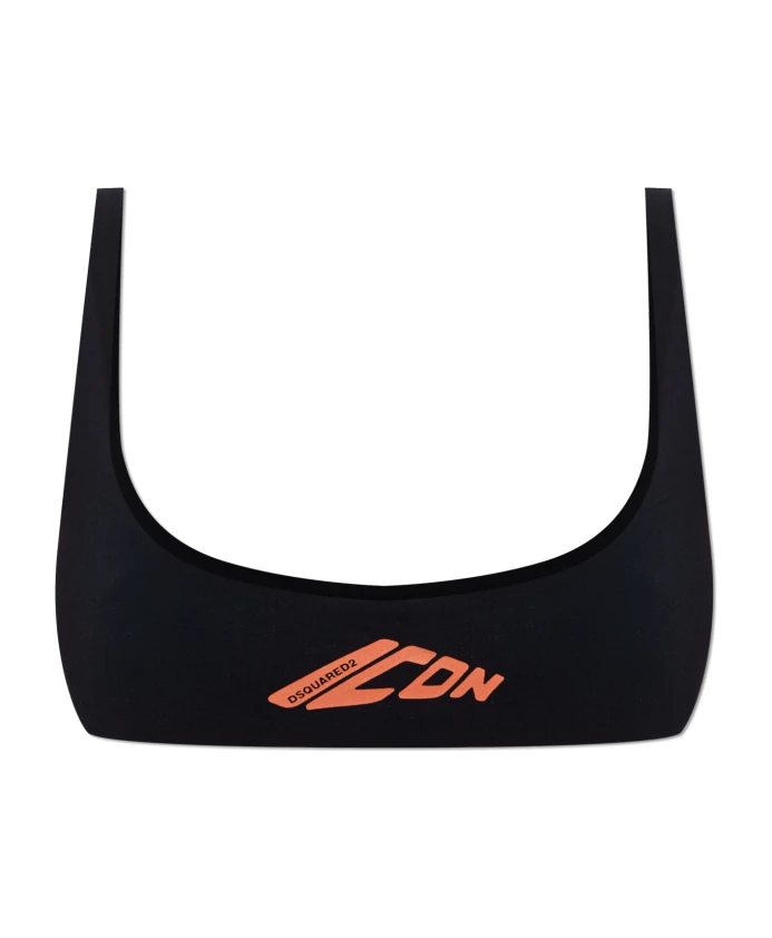 Верх от бикини Dsquared2, черный
Верх от бикини Dsquared2, черный