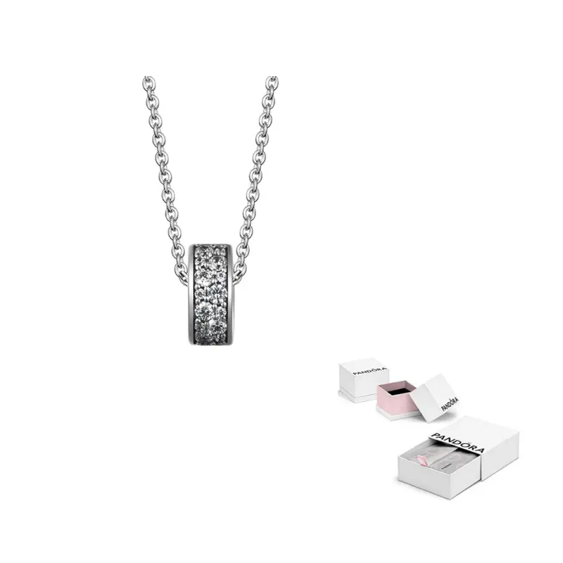 Pandora Серебряное колье с кристаллом для женщин Silver
Pandora Серебряное колье с кристаллом для женщин Silver