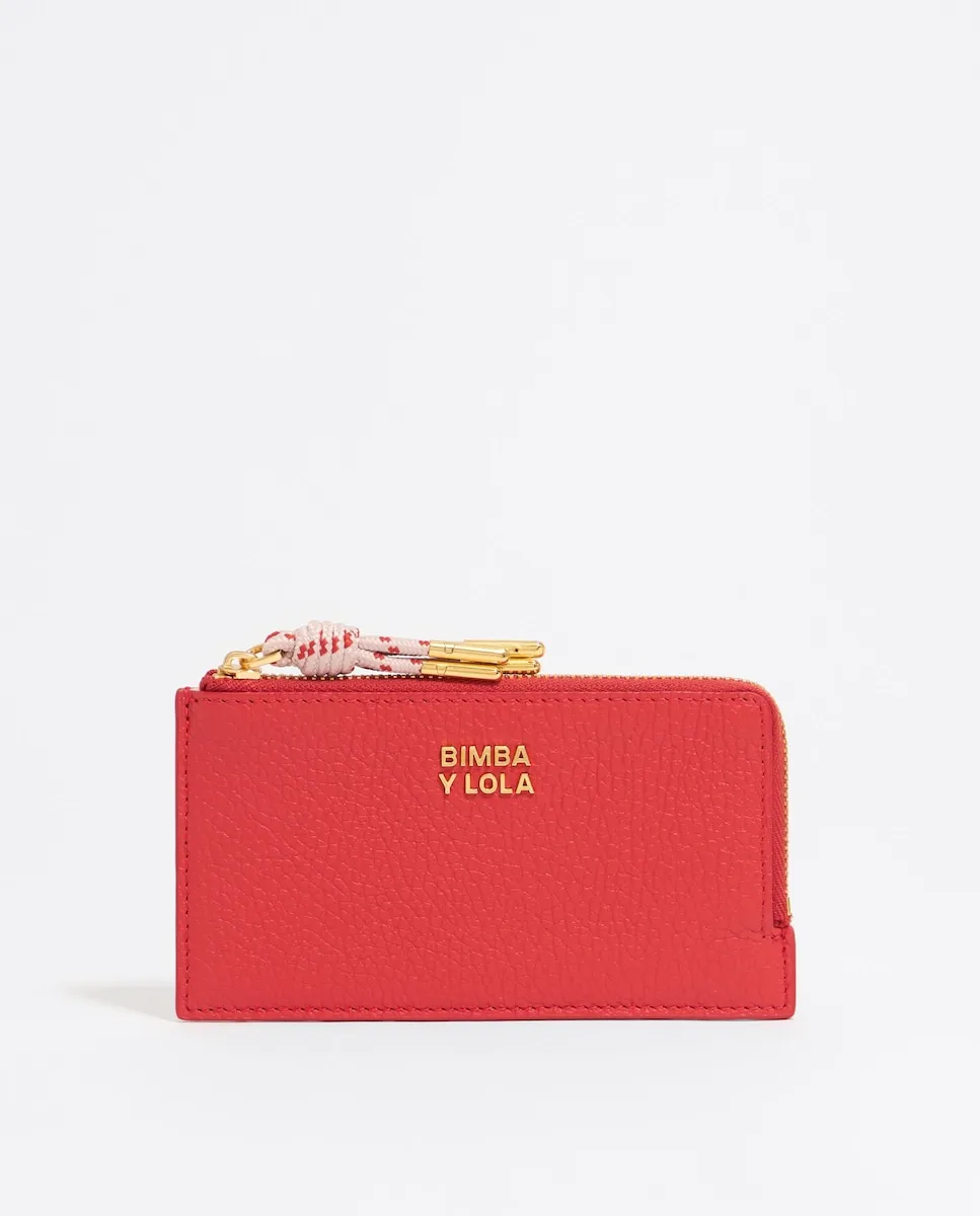 Женский кошелек из гладкой кожи Bimba y Lola, красный
Женский кошелек из гладкой кожи Bimba y Lola, красный