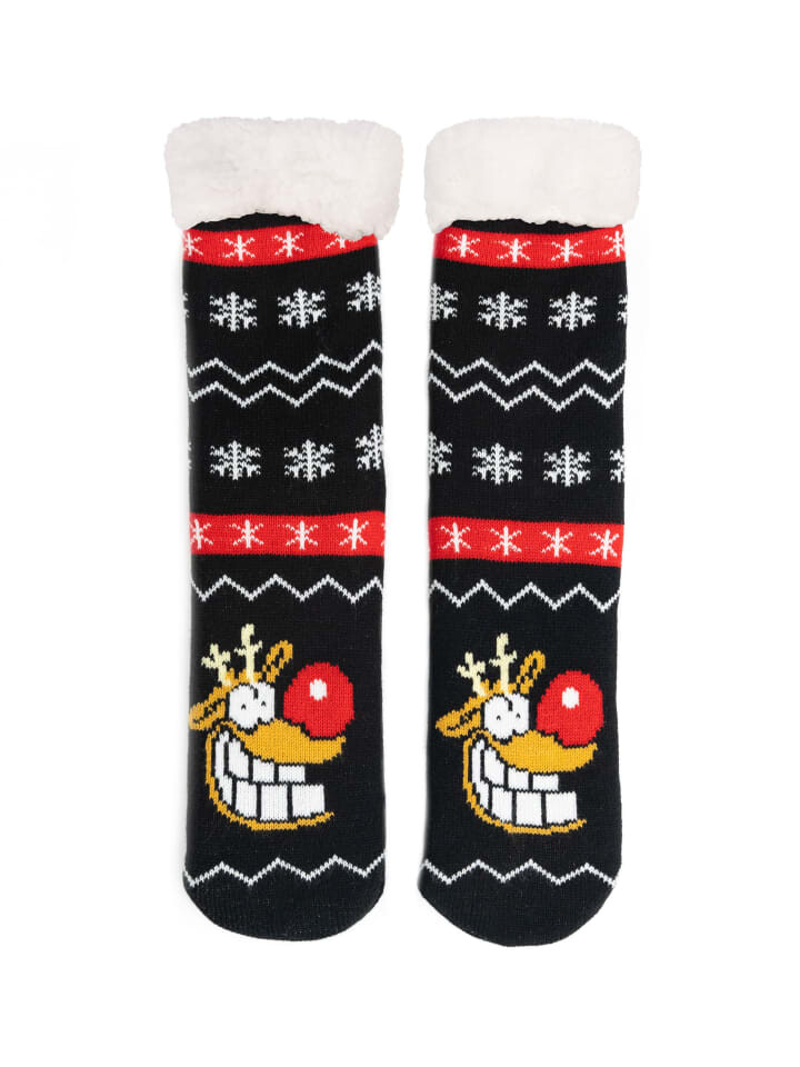 Носки United Labels Ralph Ruthe Rentier Rudi Hütten Haus Kuschel, черный
Носки United Labels Ralph Ruthe Rentier Rudi Hütten Haus Kuschel, черный