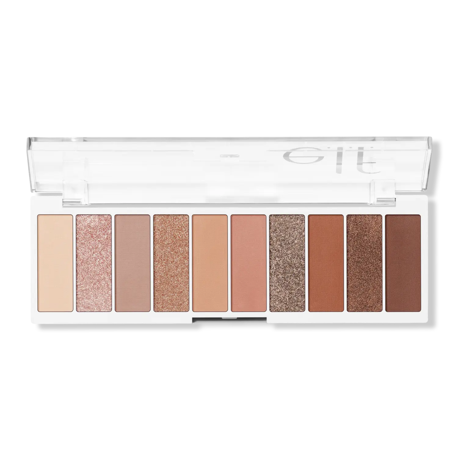 Палитра теней Perfect 10 Eyeshadow Palette e.l.f. Cosmetics, Keep It Ethereal (neutrals and rose golds)
Палитра теней Perfect 10 Eyeshadow Palette e.l.f. Cosmetics, Keep It Ethereal (neutrals and rose golds)
