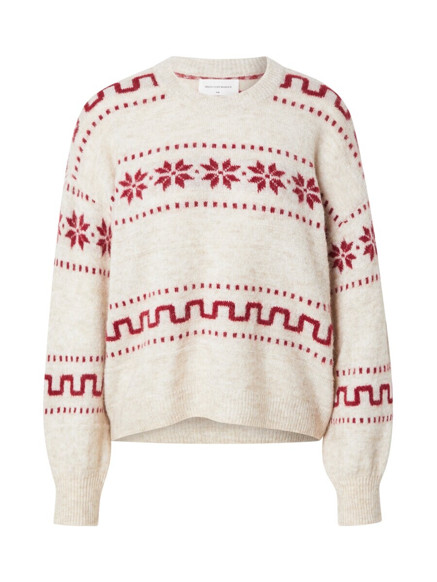 Тонкий вязаный свитер MSCH COPENHAGEN Sweater Lerato Hope, бежевый 
Тонкий вязаный свитер MSCH COPENHAGEN Sweater Lerato Hope, бежевый