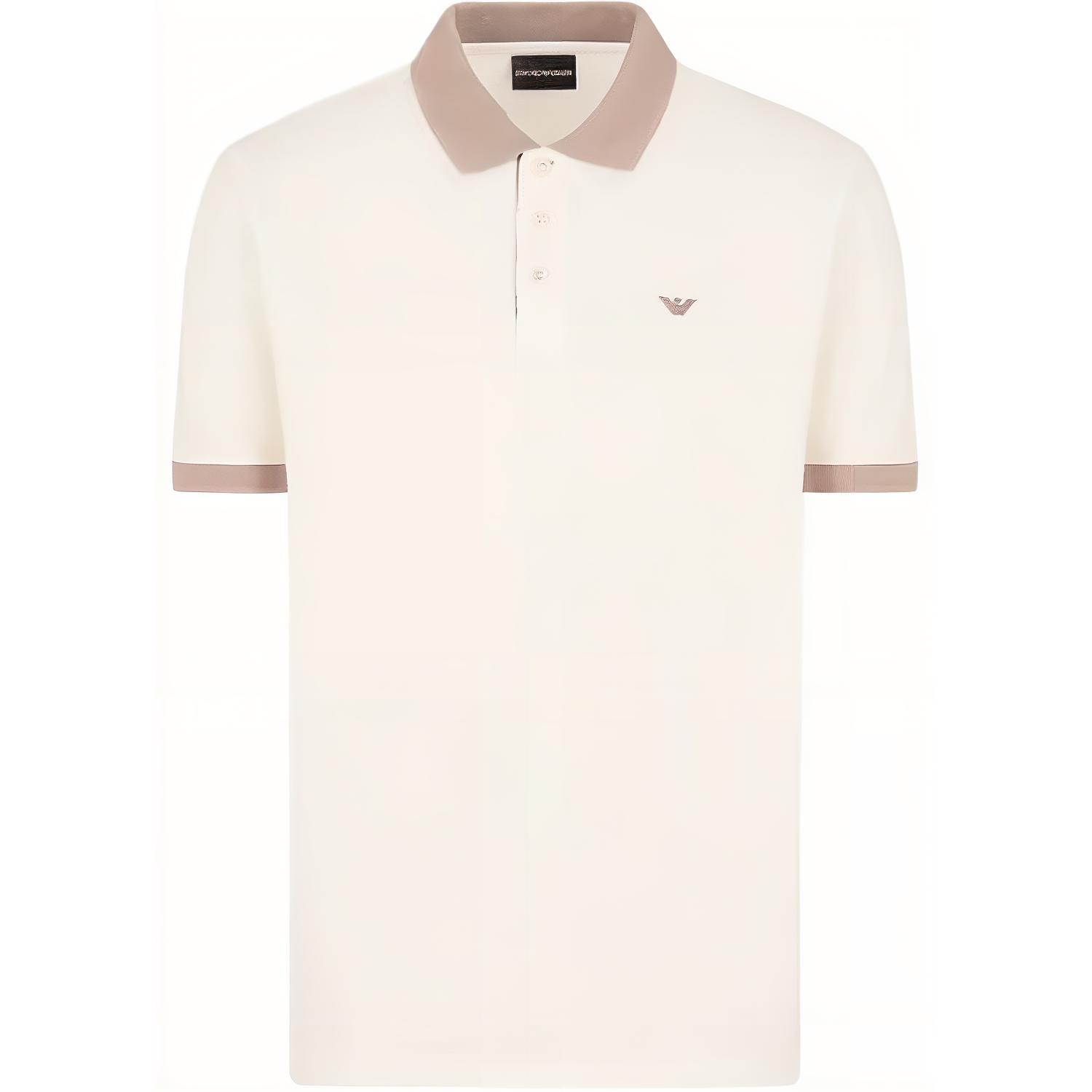 Хлопковая поло с вышитым логотипом EMPORIO ARMANI, слоновая кость, Бежевый, Хлопковая поло с вышитым логотипом EMPORIO ARMANI, слоновая кость
Хлопковая поло с вышитым логотипом EMPORIO ARMANI, слоновая кость, Бежевый, Хлопковая поло с вышитым логотипом EMPORIO ARMANI, слоновая кость