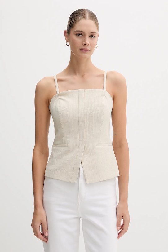 Блузка Dkny, бежевый
Блузка Dkny, бежевый