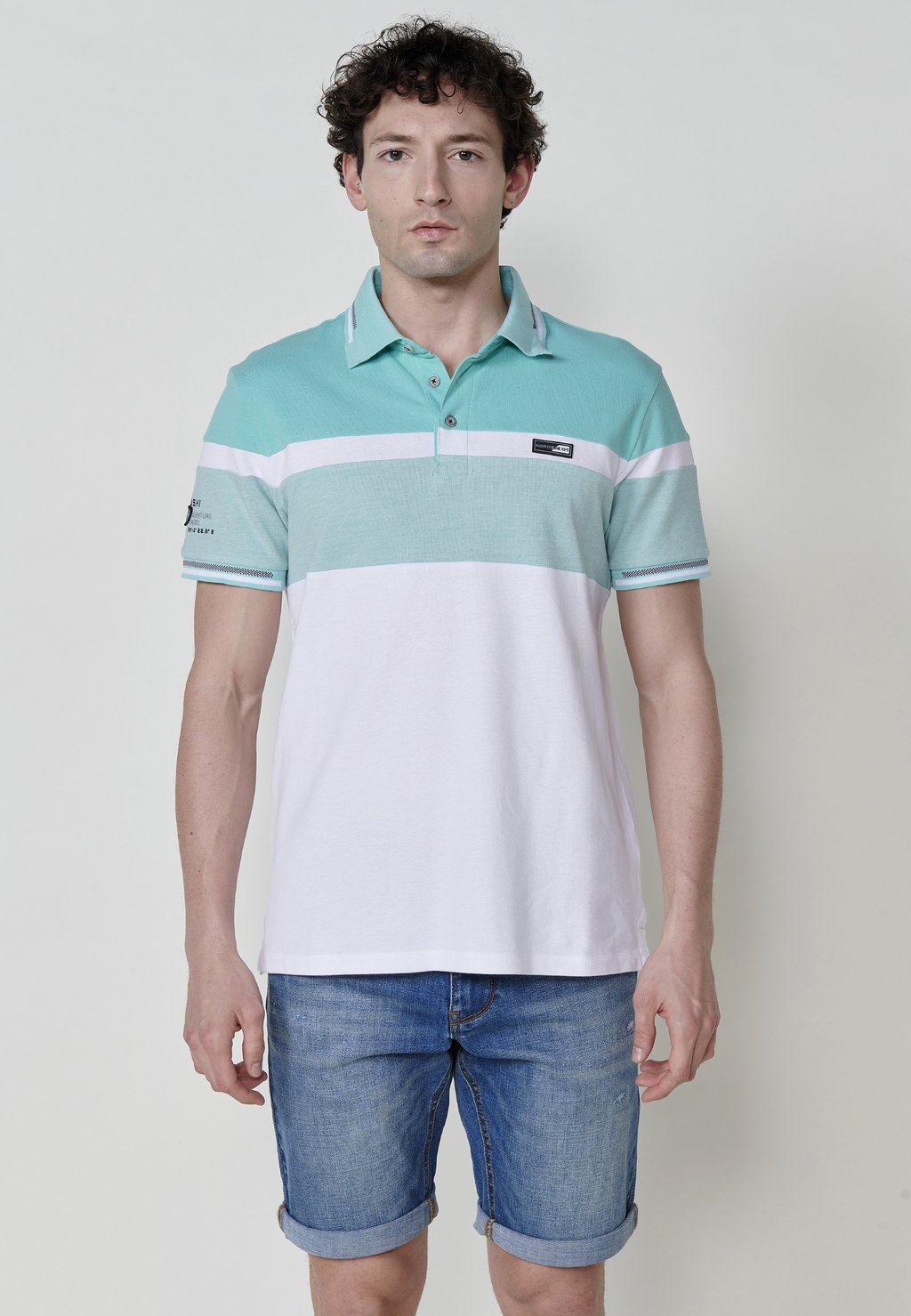 Рубашка поло SHORT SLEEVED Koroshi, мятный
Рубашка поло SHORT SLEEVED Koroshi, мятный