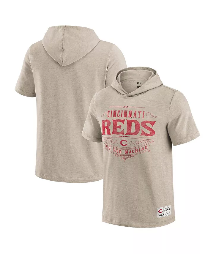 Мужская худи-футболка Cincinnati Reds в бежевом цвете Fanatics
Мужская худи-футболка Cincinnati Reds в бежевом цвете Fanatics