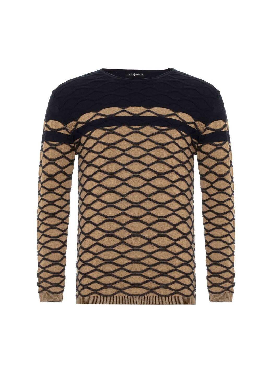 Свитер современного вязаного дизайна CIPO & BAXX, цвет Camel
Свитер современного вязаного дизайна CIPO & BAXX, цвет Camel