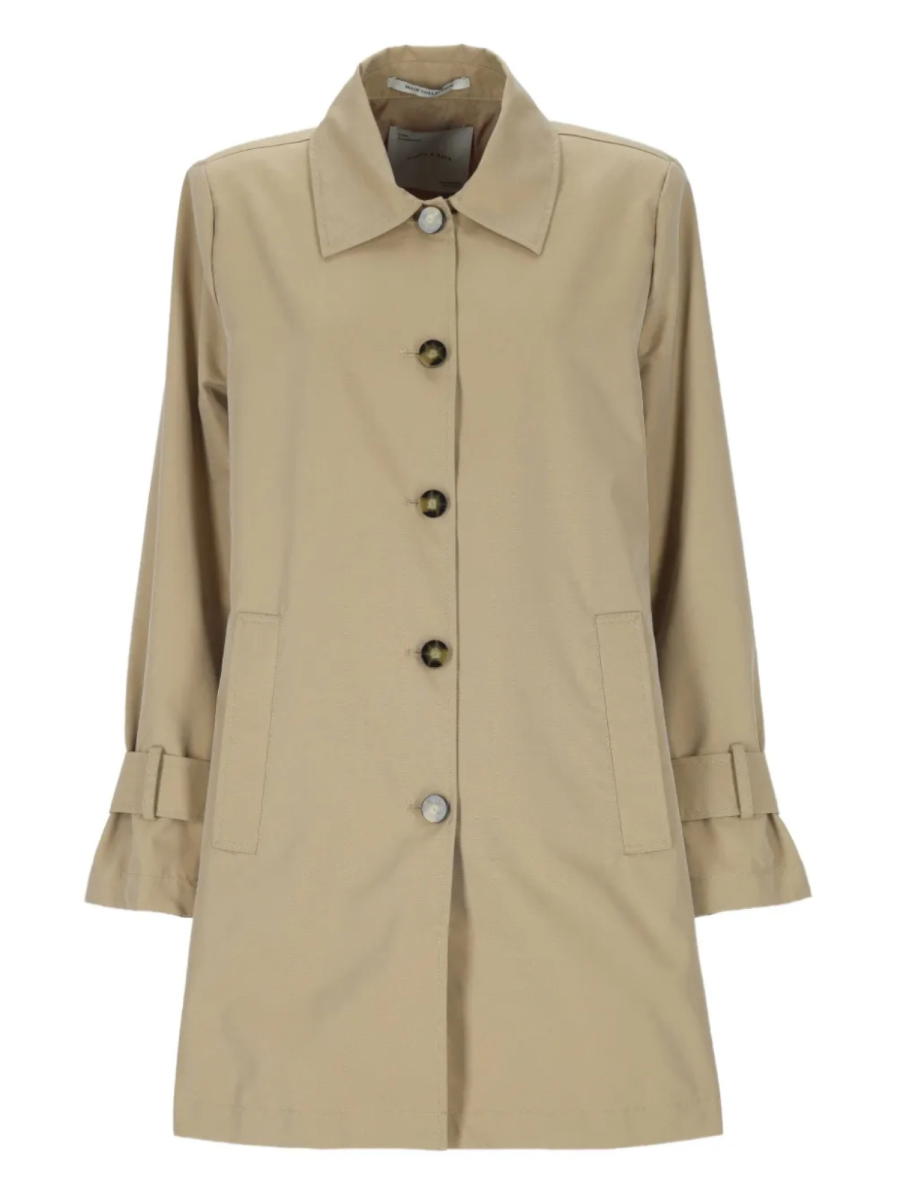 Однобортный тренчкот EMMA E GAIA, нейтральный
Однобортный тренчкот EMMA E GAIA, нейтральный