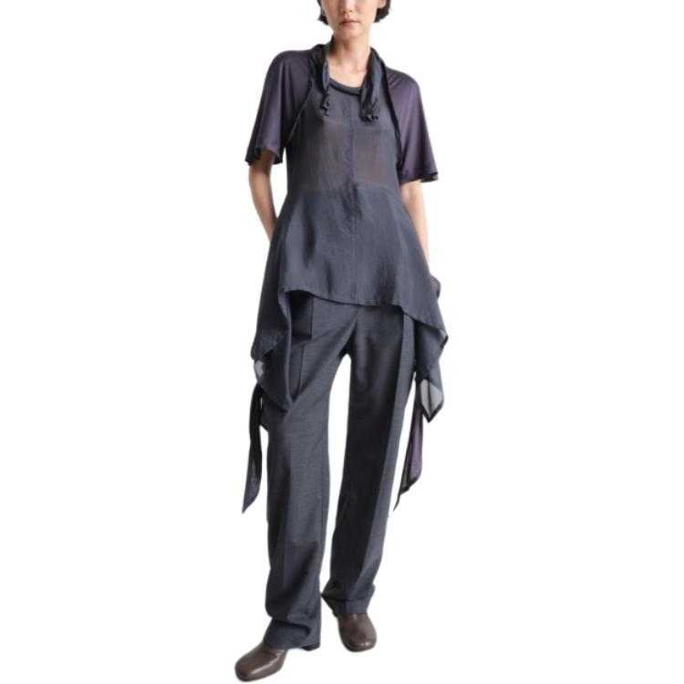 Топ из узловатого шелка Lemaire, черный
Топ из узловатого шелка Lemaire, черный