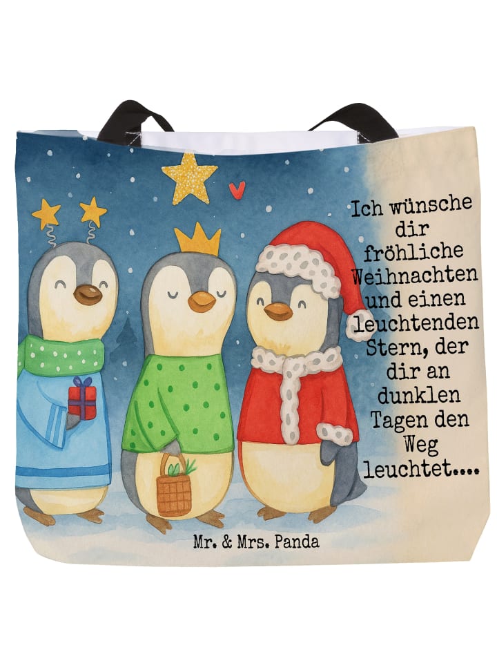 Mr. & Mrs. Panda Пляжная сумка «Зимние три волхва» белого цвета
Mr. & Mrs. Panda Пляжная сумка «Зимние три волхва» белого цвета