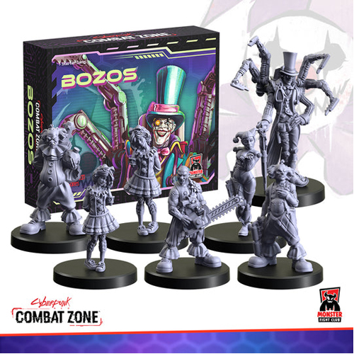 Фигурка Cyberpunk Red:Combat Zone Bozos Faction Starter Box
Фигурка Cyberpunk Red:Combat Zone Bozos Faction Starter Box