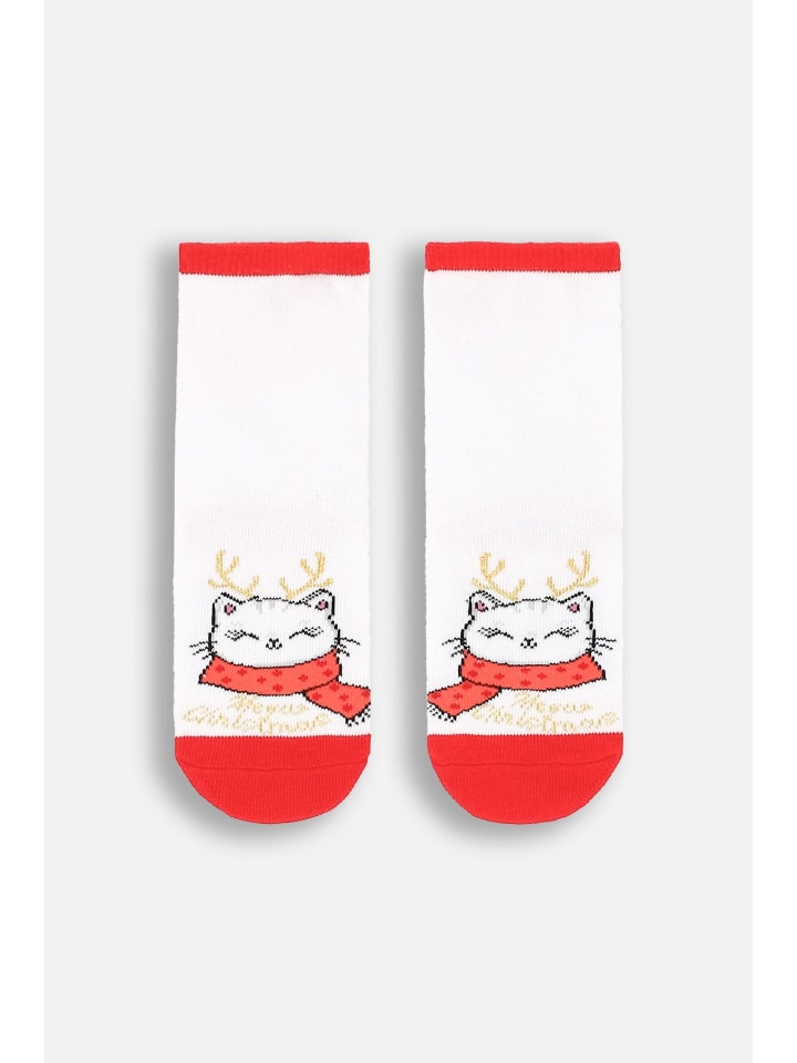 Coccodrillo Белые рождественские носки
Coccodrillo Белые рождественские носки
