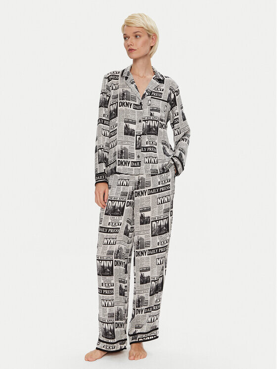 Пижама свободного кроя Dkny, черный
Пижама свободного кроя Dkny, черный