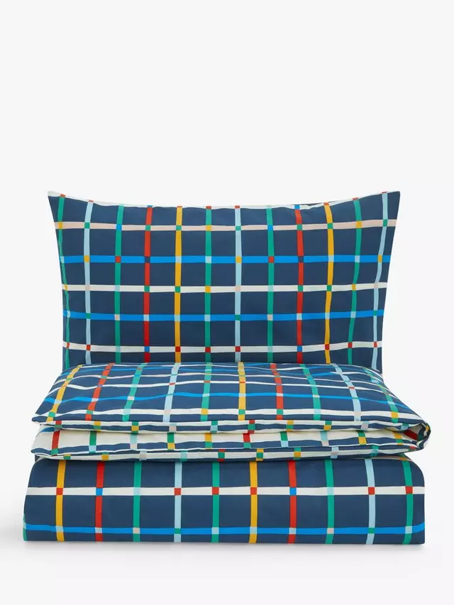 Комплект из пододеяльников и наволочки John Lewis ANYDAY Easy Care Check Reversible
Комплект из пододеяльников и наволочки John Lewis ANYDAY Easy Care Check Reversible