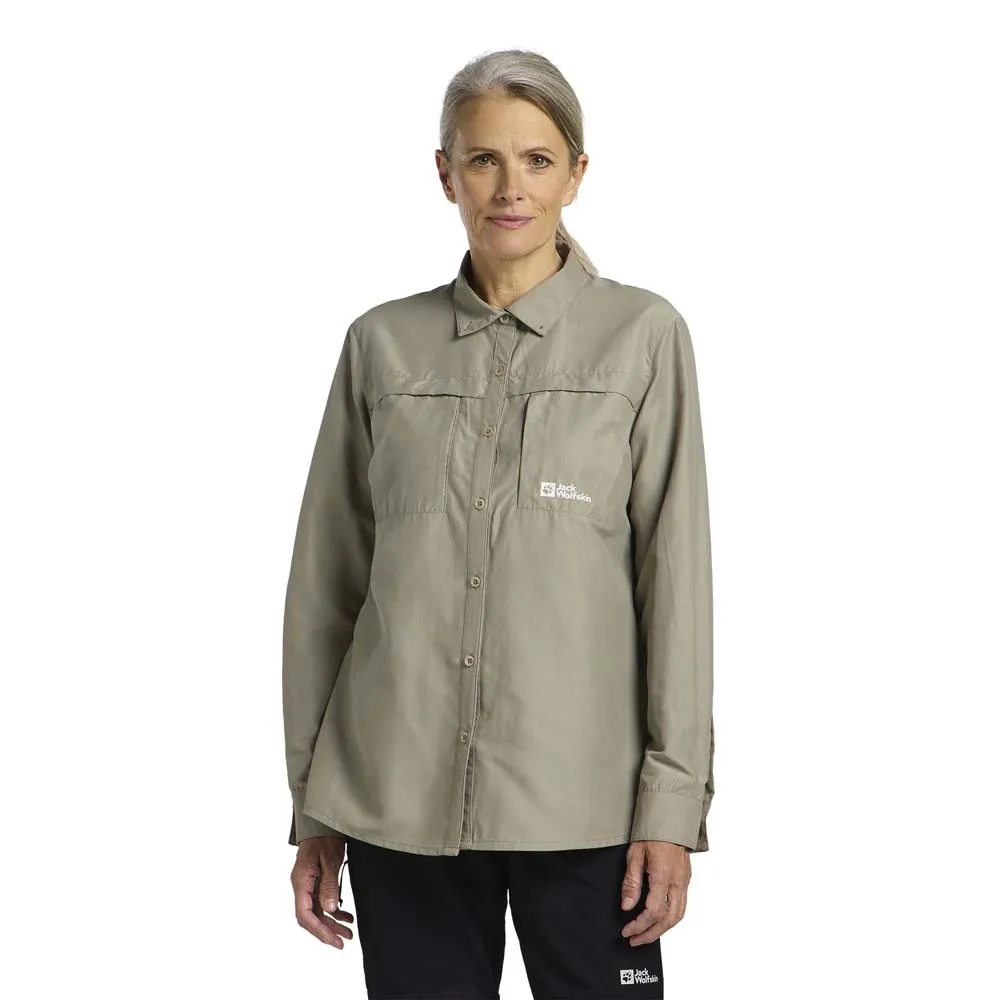 Рубашка Jack Wolfskin Barrier, зеленый
Рубашка Jack Wolfskin Barrier, зеленый