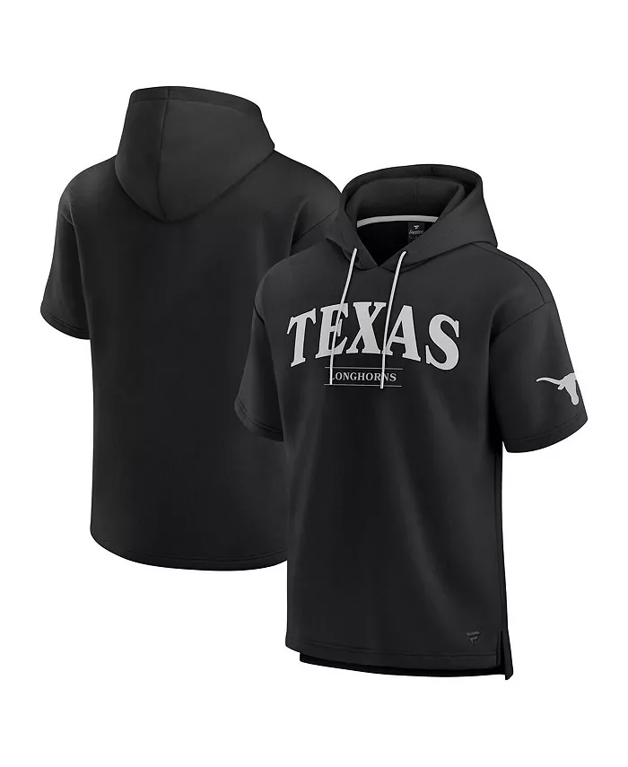 Мужская черная толстовка с капюшоном и коротким рукавом Texas Longhorns Ready Fanatics
Мужская черная толстовка с капюшоном и коротким рукавом Texas Longhorns Ready Fanatics