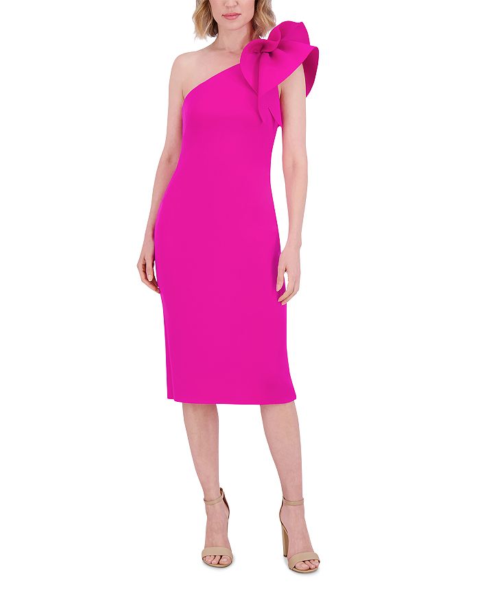 Платье с одним плечом Eliza J, розовый
Платье с одним плечом Eliza J, розовый