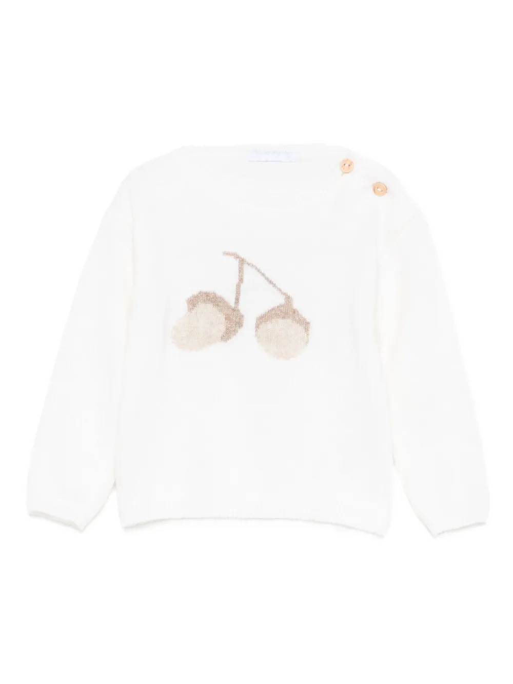 Свитер с круглым вырезом Laranjinha, белый
Свитер с круглым вырезом Laranjinha, белый