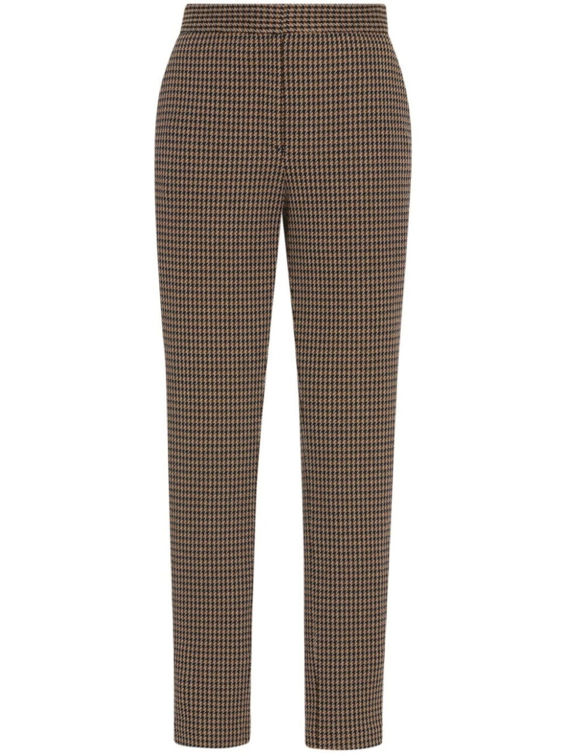 Укороченные узкие брюки Rosetta Getty с узором «гусиная лапка», коричневый
Укороченные узкие брюки Rosetta Getty с узором «гусиная лапка», коричневый